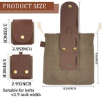 Foraging Pouch, Khaki with 2 Small Pockets