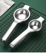 Small Stainless Steel Lemon Squeezer with Long Handle