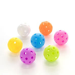 15Pcs 72mm Yellow Pickleballs 26-Holes