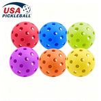 15Pcs 72mm Yellow Pickleballs 26-Holes