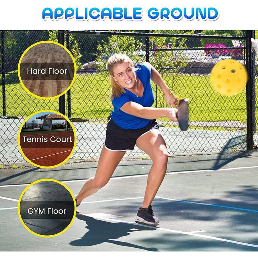 Pickleballs 40-Holes 12Pcs 01