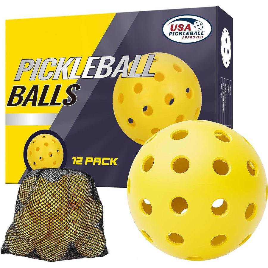 Pickleballs 40-Holes 12Pcs 06