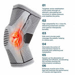 2 Pack Knee Sleeve Red Size M