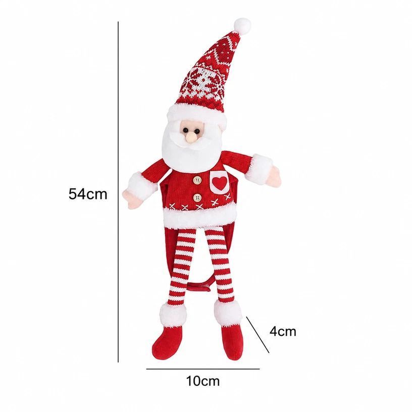 2Pcs Christmas Reindeer Curtain Tiebacks