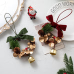 D8 Christmas Wreath Ornament Red 2 Pack