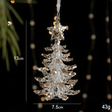2pcs Christmas Tree Christmas Ornament Props