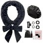 Pink No Heat Sleep Hair Curler 9Pcs Gift Set