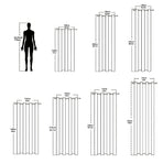 Pink Light Transparent Window Sheers, 2 Pieces, Multiple Sizes Available