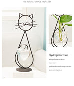 2 Pack Cat Iron Flower Ware 003