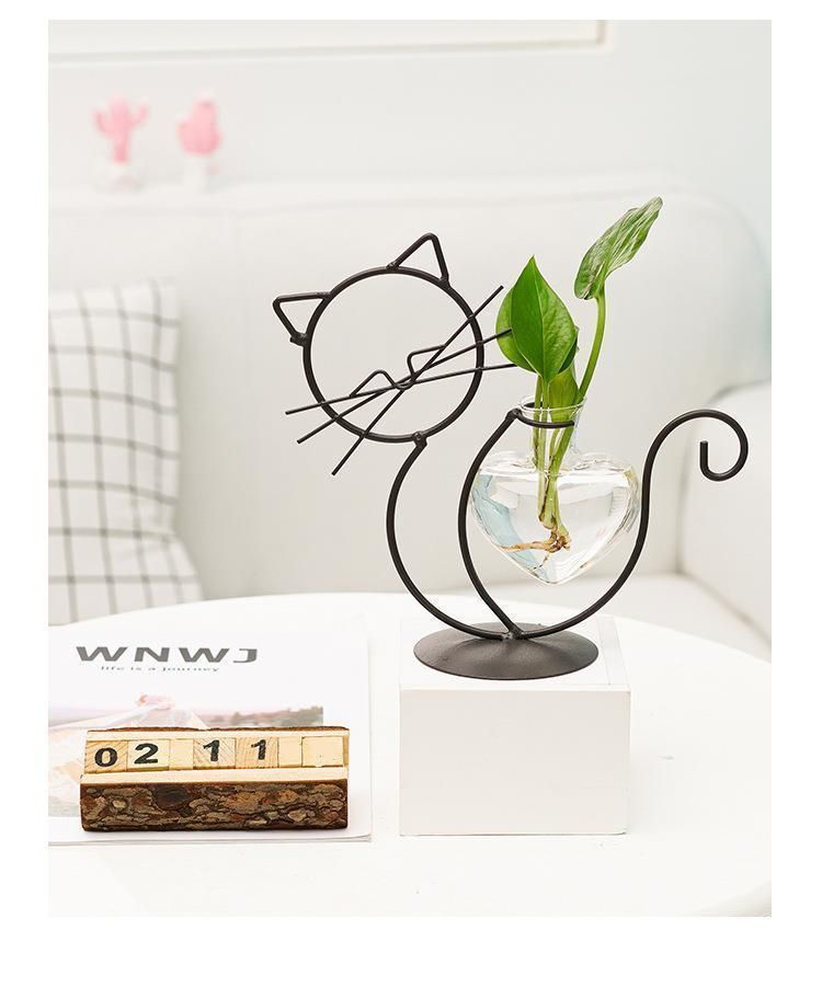 2 Pack Cat Iron Flower Ware 003