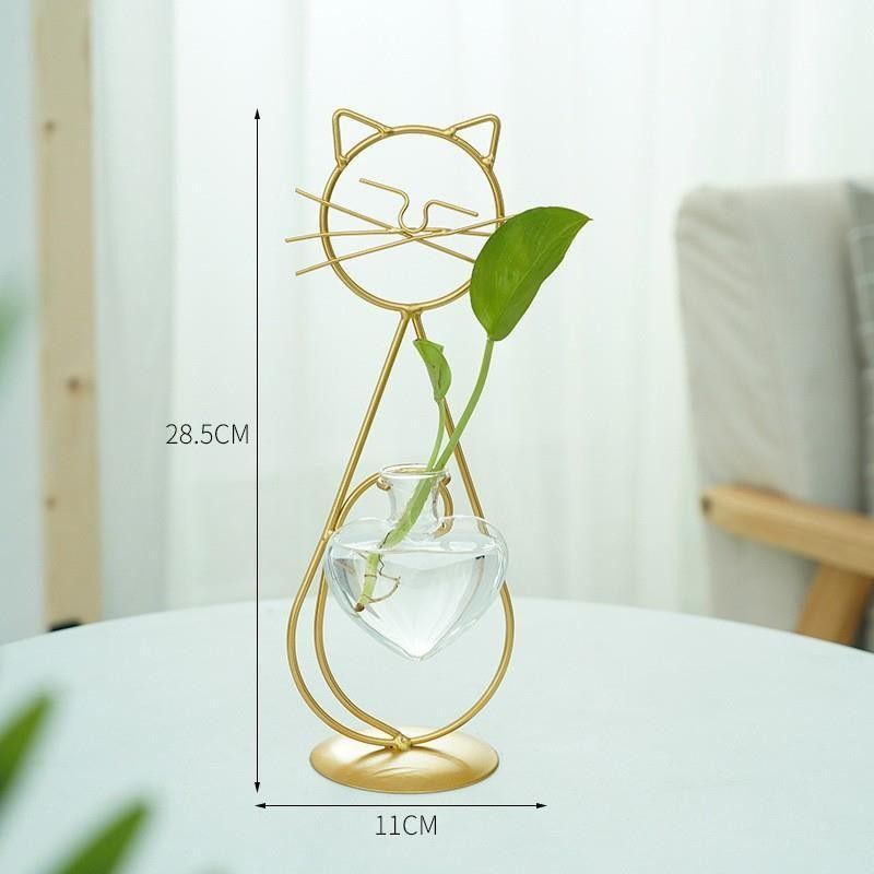 2 Pack Cat Iron Flower Ware 006