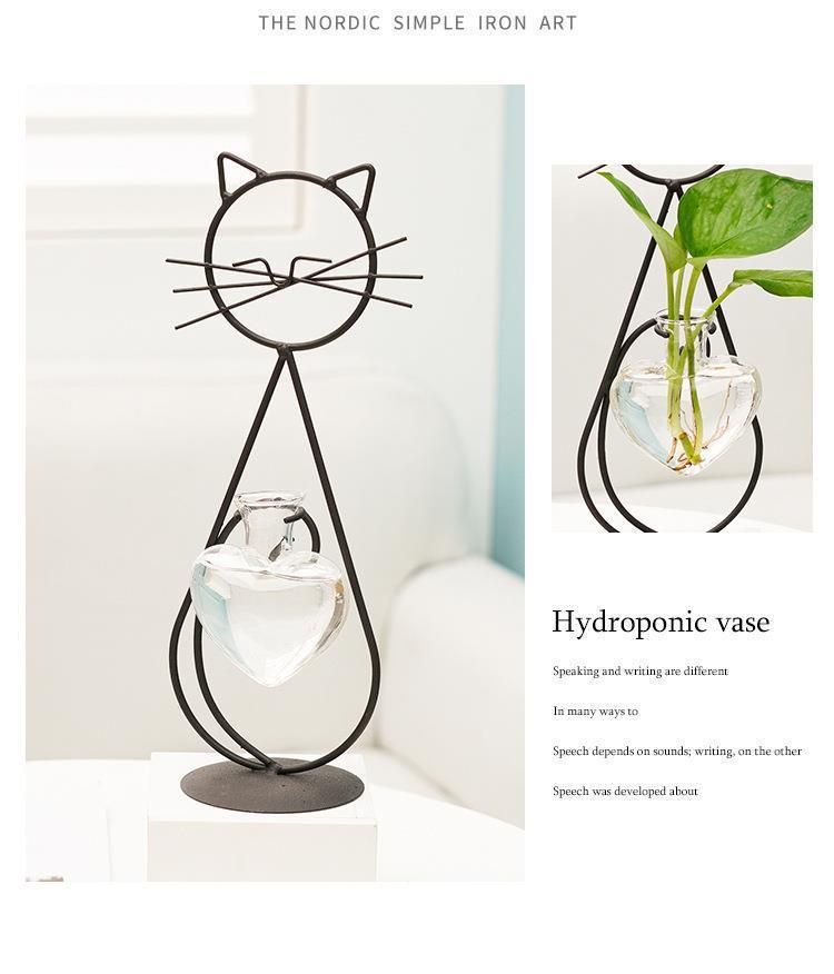 2 Pack Cat Iron Flower Ware 006