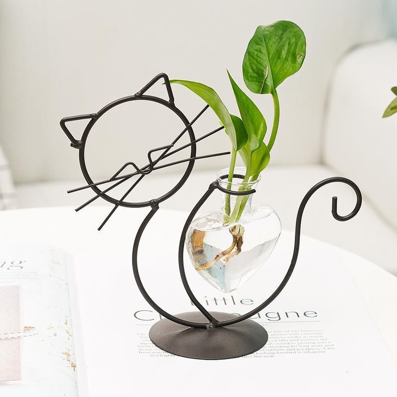 2 Pack Cat Iron Flower Ware 006