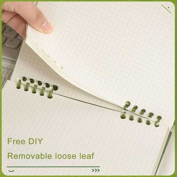 Grid Notebook Minimalist Black 60 Sheets/120 Pages