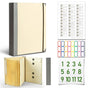 Document Organizer for Important Papers Thickened Beige