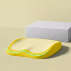 Seat Cushion, Green‑Grey Spliced
