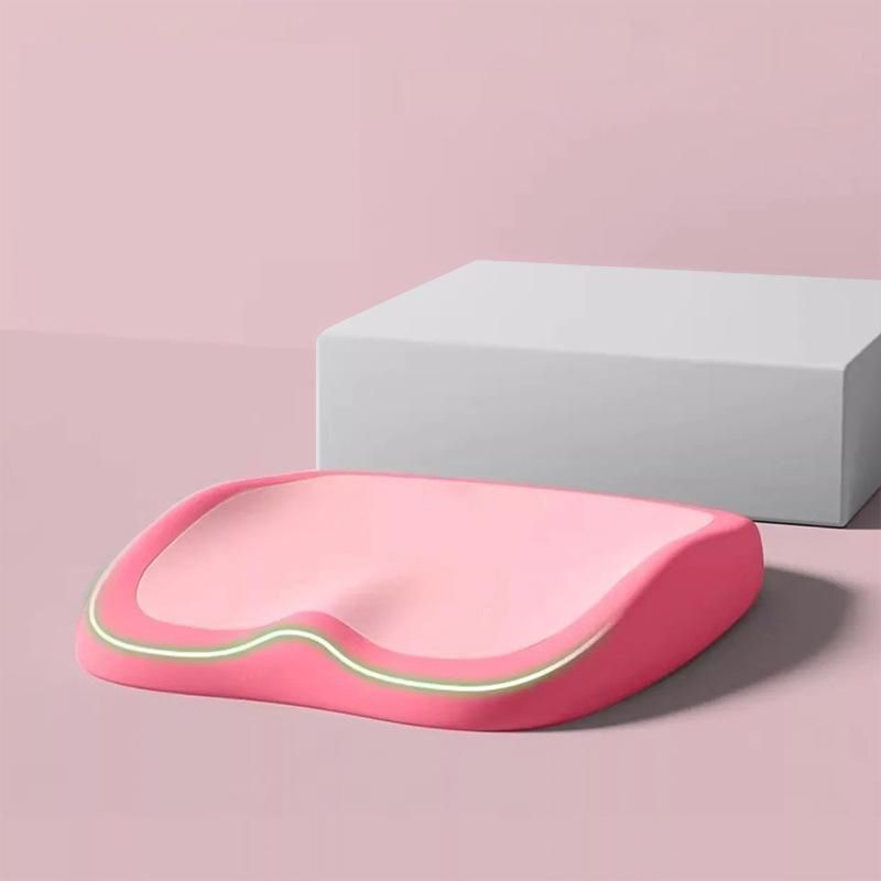 Seat Cushion, Dual‑Pink Spliced