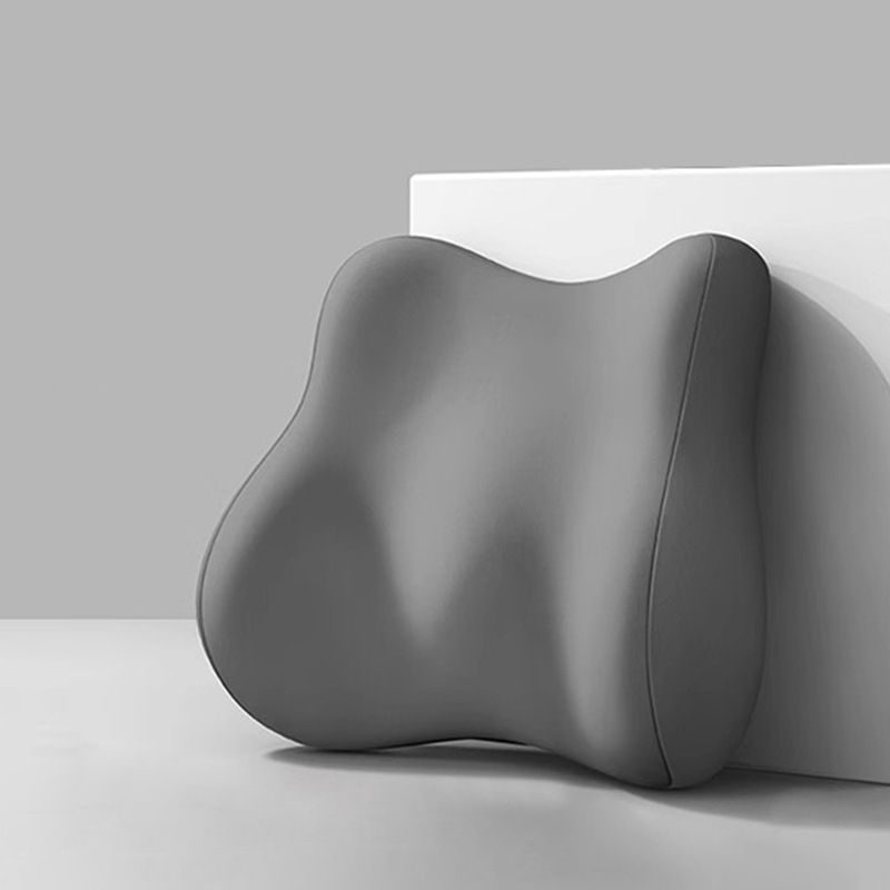 Lumbar Support Pillow, Dual‑Pink Spliced