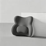 Upgraded Lumbar Support Pillow, Dual‑Tone Grey