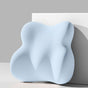 Puffy Regular Lumbar Pillow, Sky Blue