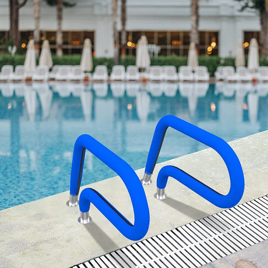 2 Pack Pool Handrail Non-Slip Cover Zipper Style 8ft