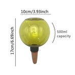3PCS Plant Watering Globes, 500ml Self Watering Planter Insert Yellow
