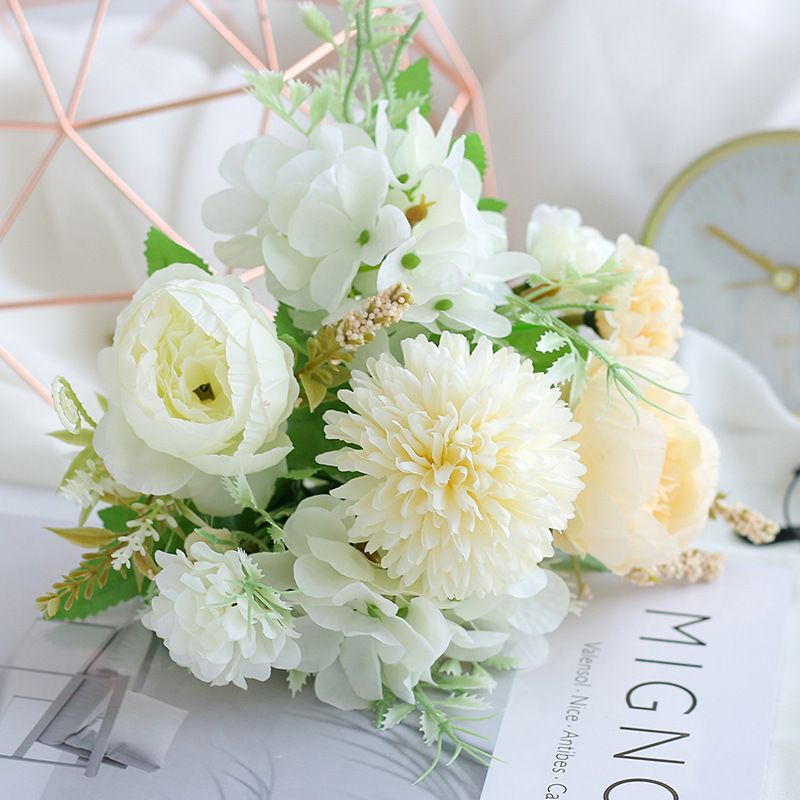 7-Branch Handheld Artificial Bouquet | Ins-Style Spring Romance, Long-Lasting Healing Little Happiness/7 fork Nami [charm jade purple]