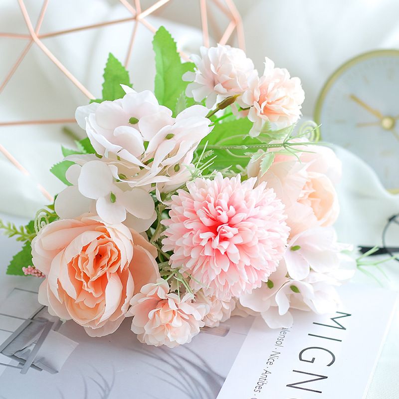 7-Branch Handheld Artificial Bouquet | Ins-Style Spring Romance, Long-Lasting Healing Little Happiness/7 fork Nami [charm jade purple]