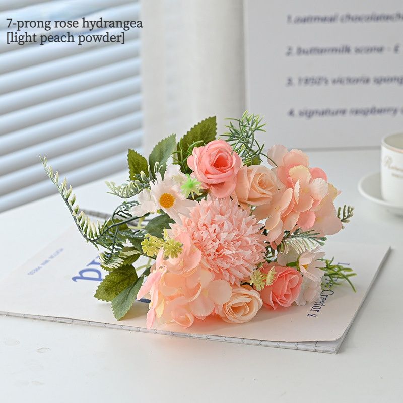 7-Branch Handheld Artificial Bouquet | Ins-Style Spring Romance, Long-Lasting Healing Little Happiness/7 fork Nami [charm jade purple]