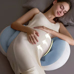 Pregnancy Belly & Back Support Pillow, Adjustable & Fully Machine Washable, High Elasticity & Long-Lasting Shape, Relieves Aches and Pains During Pregnancy./Sunlight green