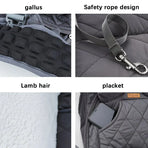Winter Pet Front Pack: Warm, Lightweight, Hands-Free, Cozy Companion for Every Journey/beige