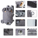 Winter Pet Front Pack: Warm, Lightweight, Hands-Free, Cozy Companion for Every Journey/beige