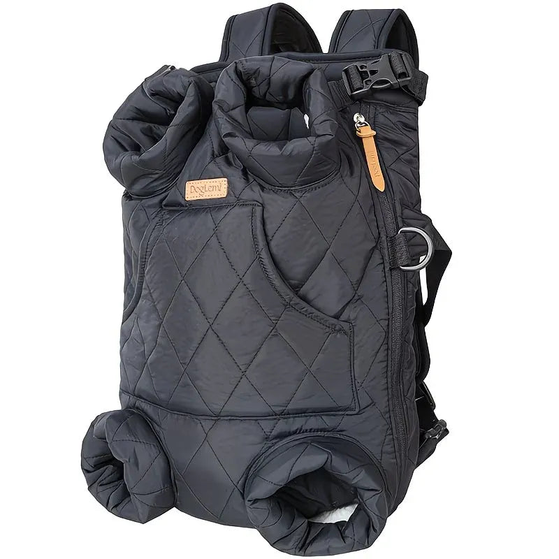 Winter Pet Front Pack: Warm, Lightweight, Hands-Free, Cozy Companion for Every Journey/beige