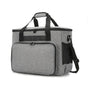 Oxford Cloth Sewing Machine Bag, Portable Carry Case with Shoulder Strap, Multi-Functional Storage Tote for Accessories & Trave/grey