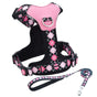 Y-Shaped Anti-Pull Pet Harness + Leash Set: Breathable Mesh, Adjustable, No Neck Choking, Suitable for Small to Medium-Sized Dogs and Cats, Makes Walking Easier. (BLACK, Size S)