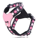 Y-Shaped Anti-Pull Pet Harness + Leash Set: Breathable Mesh, Adjustable, No Neck Choking, Suitable for Small to Medium-Sized Dogs and Cats, Makes Walking Easier. (BLACK, Size S)