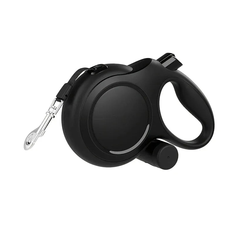 【Upgraded Retractable Dog Leash】50KG Strong Load Capacity, 5M Free Retraction, Ergonomic Anti-slip Handle, One-touch Lock(Khaki)