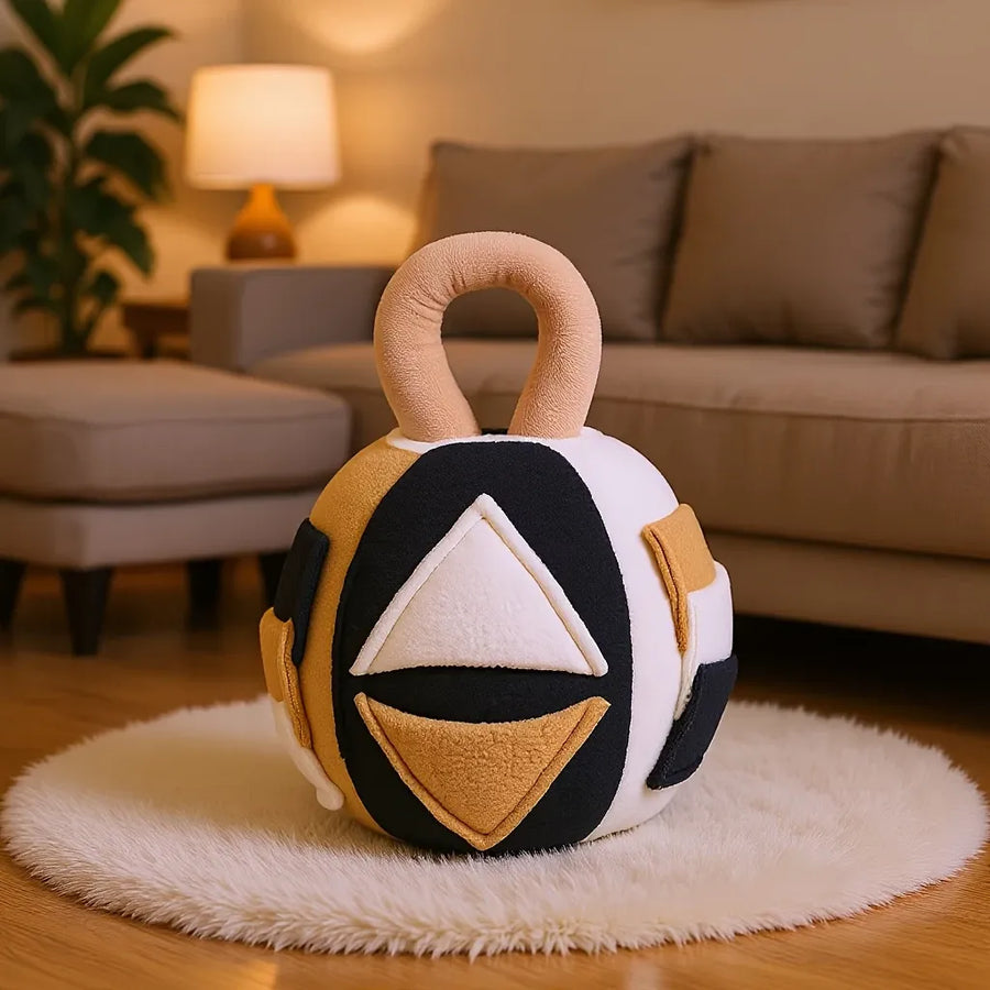 Dog’s Exclusive Happy Planet! Durable Interactive Toy Ball to Spark Instincts & Endless Fun/Deep Apricot