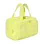Travel Toiletry & Makeup Bag – Large Capacity Organiser Wash Bag with Compartments(YELLOW)