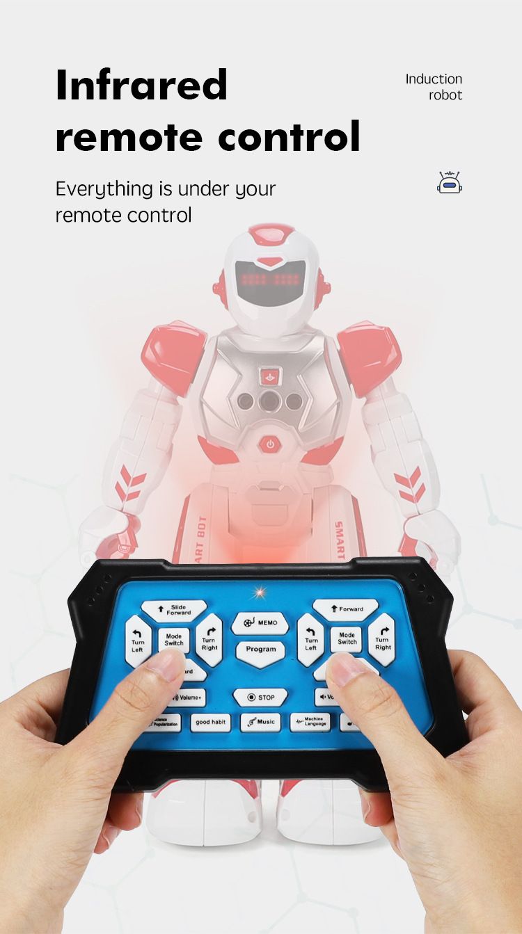 Intelligent Induction Robot(RED): Your Child's Tech Enlightenment Companion, an Early Learning Assistant That Makes Education Fun
