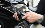 1"x3m Slow-Retract Auto Ratchet + Figure-8 Strap, Smooth Recoil, Pinch-Proof, Even Tension, Universal Cargo Tie-Down.