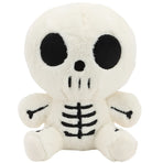Halloween Cute Skeleton Plush Toy, Premium Polyester & PP Cotton Filling, Soft Squishy, Spooky Cute, Perfect for Gift & Décor!