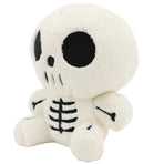 Halloween Cute Skeleton Plush Toy, Premium Polyester & PP Cotton Filling, Soft Squishy, Spooky Cute, Perfect for Gift & Décor!
