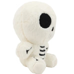Halloween Cute Skeleton Plush Toy, Premium Polyester & PP Cotton Filling, Soft Squishy, Spooky Cute, Perfect for Gift & Décor!