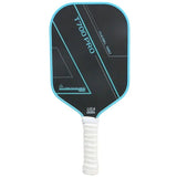 1PCS T700 PRO Carbon Fiber Pickleball Paddle: 8.0oz Lightweight Wide Body Control Paddle for Beginners & Seniors(YELLOW) - Low Angle