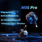 Cyberpunk Mini Type-C Speaker & Microphone – Plug & Play, No Charging Needed, the Eye of Sound in Your Pocket.