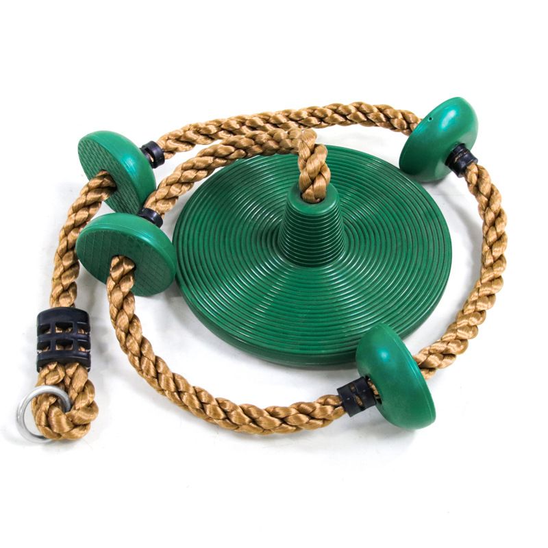 Tree Climbing Swing Rope – Hanging Tree Swing, PP/PE, Anti-Slip Discs, Outdoor Adventure Gift.(blue)