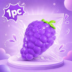 Giant Grape Squishy Toy | Soft TPR Slow Rebound, 16cm Realistic Bumps, Stress Relief & Portable, Must-Have Decompression Toy