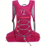 Lightweight Trail Running Hydration Backpack, Cycling Hiking Mountaineering Backpack, Night-Reflective Breathable Design(ORANGE)