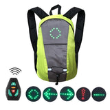 15L Backpack with USB Charging & Smart LED Turn Signals, Waterproof Cycling Commuter Daypack, Lightweight Nylon, Safety Reflective(black) - Extra Image